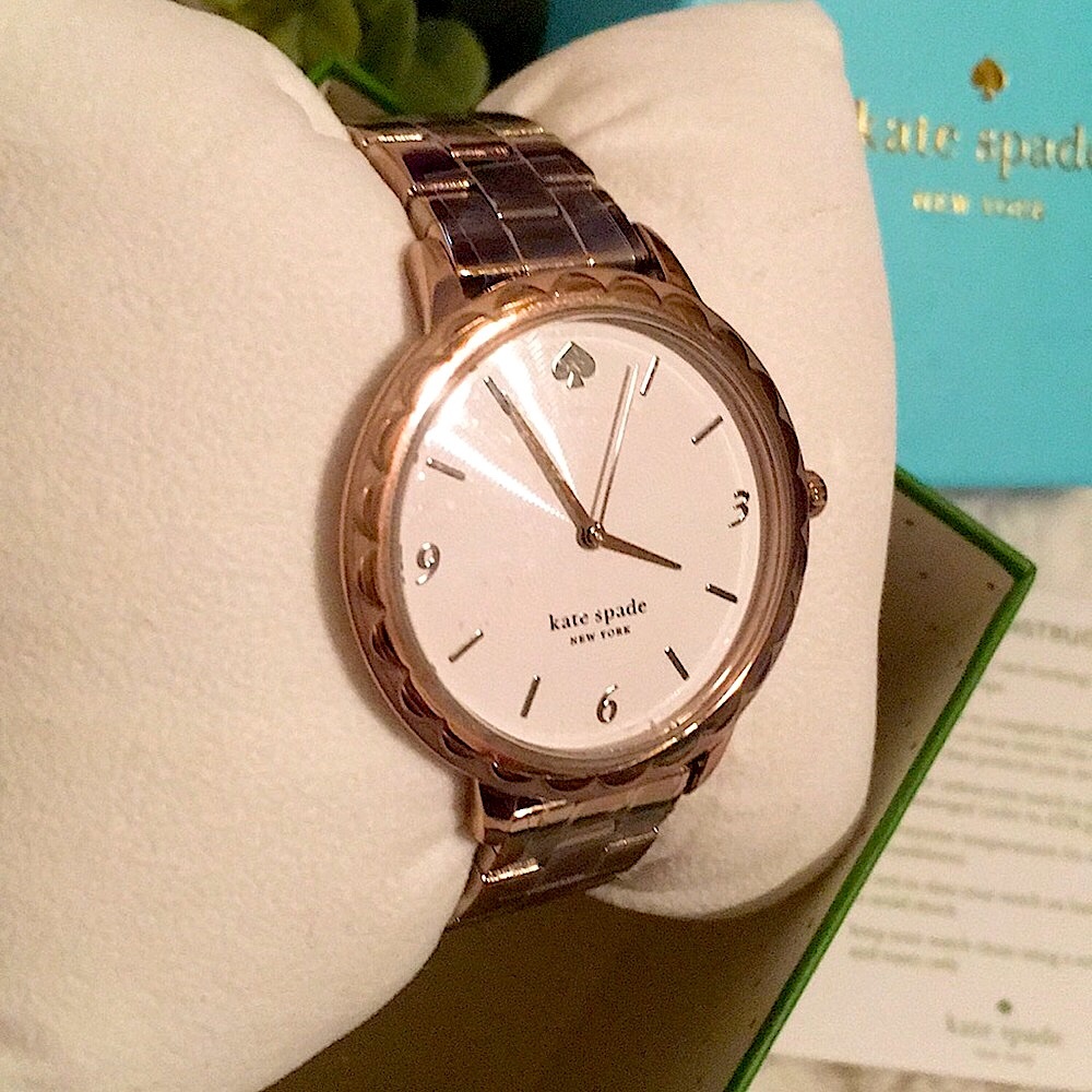 ♠️KATE SPADE®Beautiful & Feminine Silver & Gold Watch ♠️